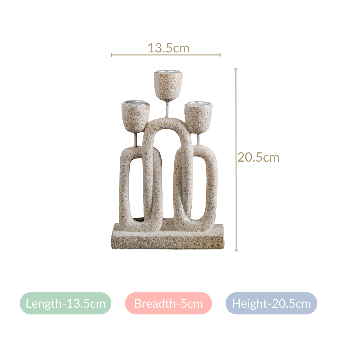 Modern Decorative Candle Stand Nestasia