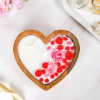 Heart Rose Scented Candle Nestasia