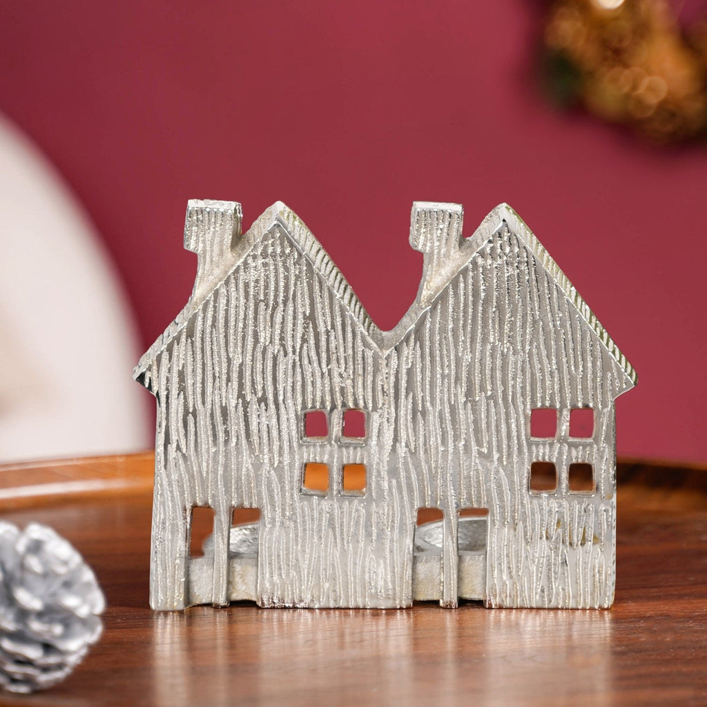 Row Houses Tea Light Candle Holder Nestasia