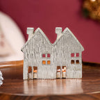 Row Houses Tea Light Candle Holder Nestasia