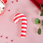 Candy Cane Christmas Ornaments Set Of 3 Nestasia
