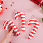 Candy Cane Christmas Ornaments Set Of 3 Nestasia