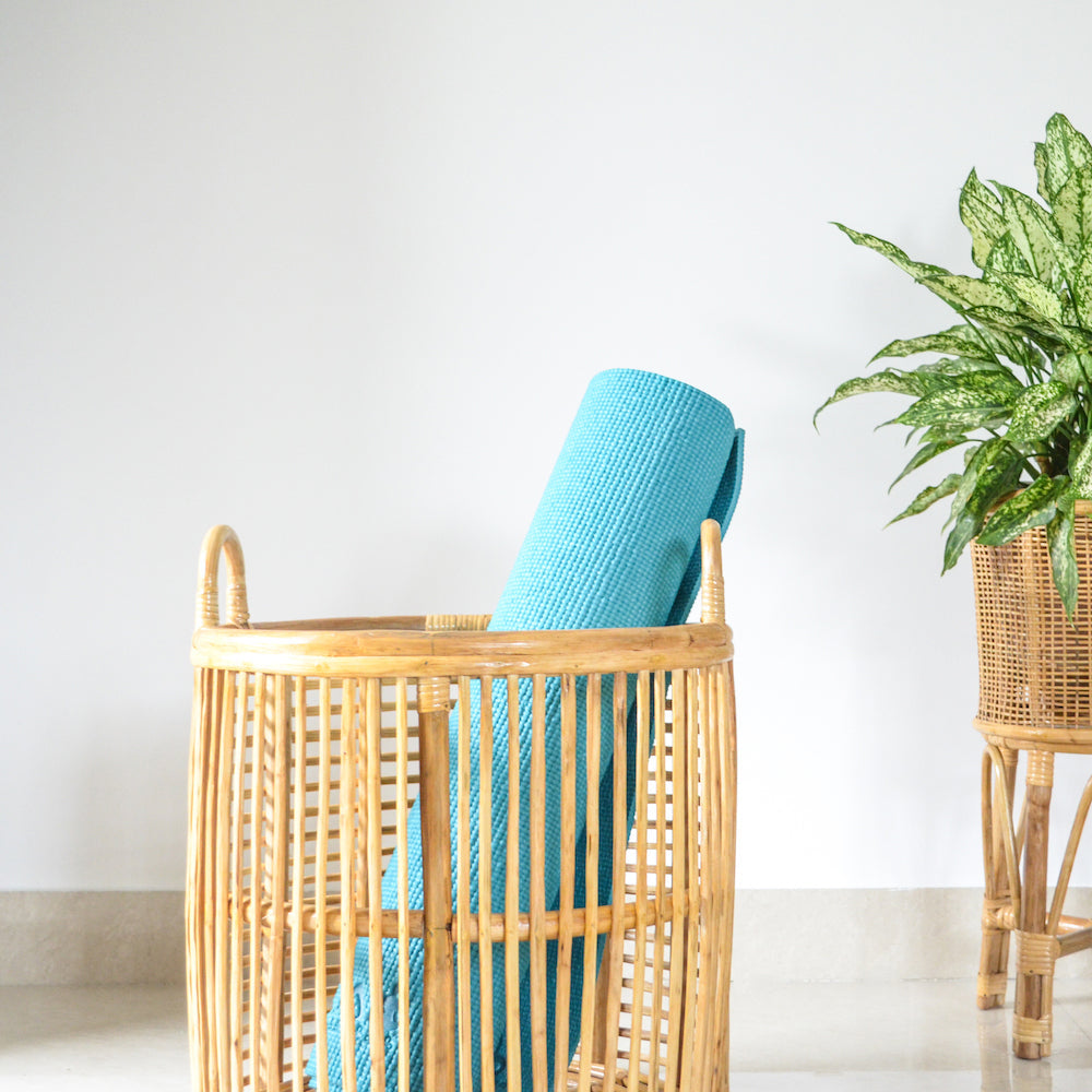 Cane Laundry Basket Nestasia