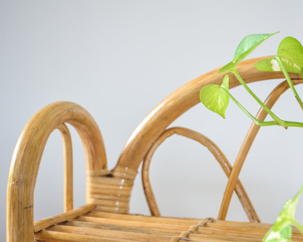 Cane Table Shelf Nestasia