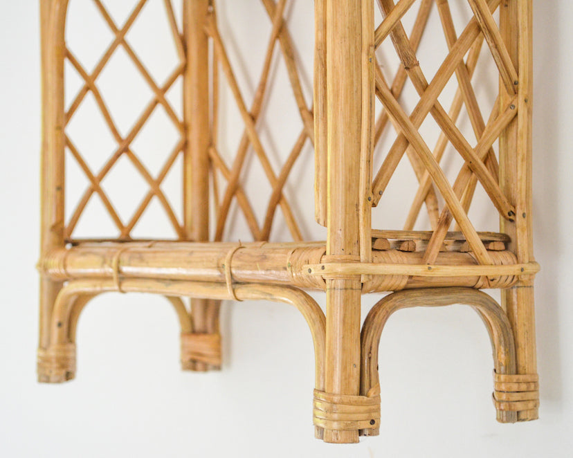 Cane Table Shelf Nestasia