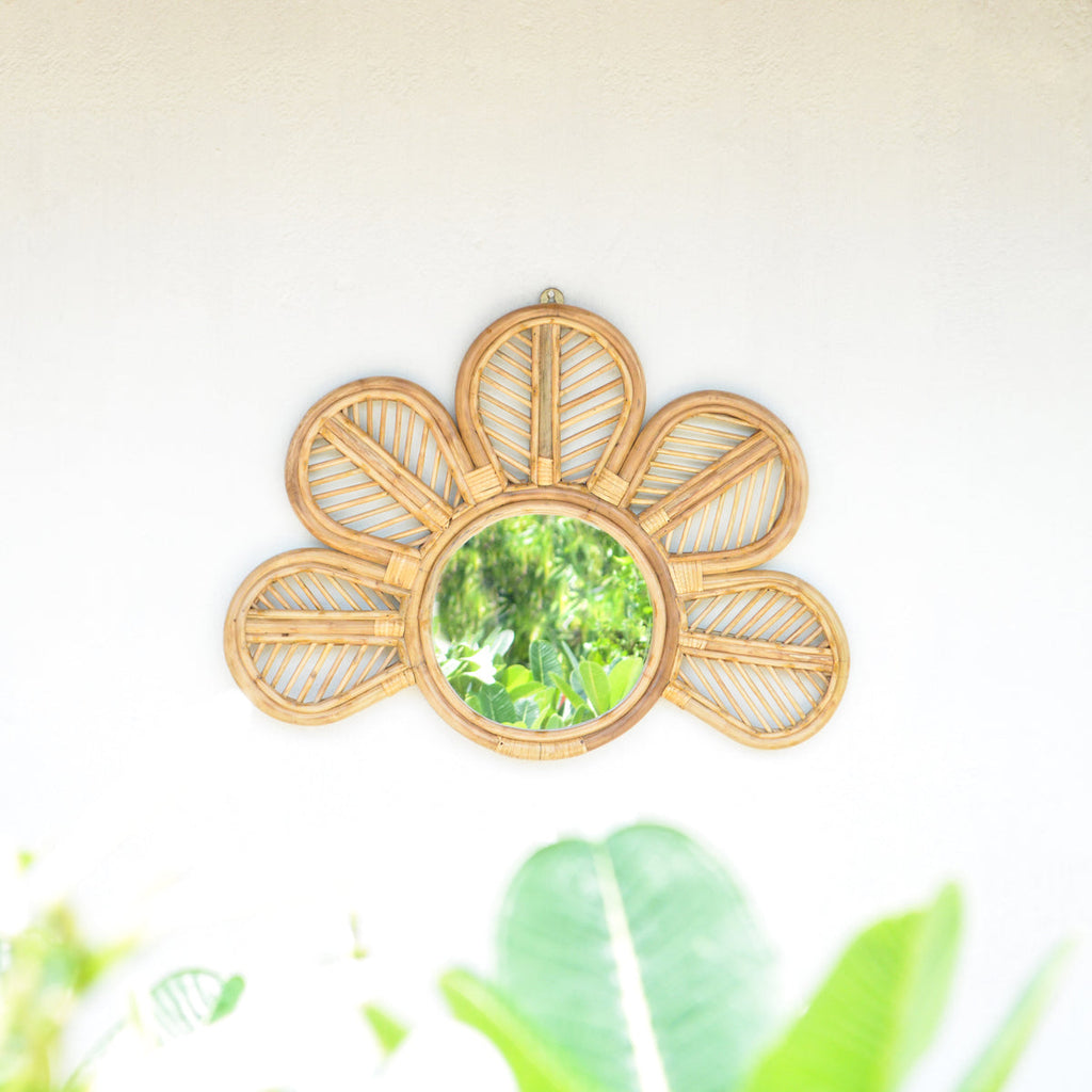 Cane Wall Mirror Nestasia