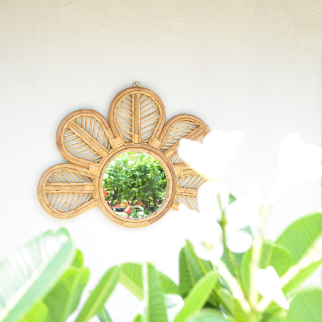 Cane Wall Mirror Nestasia