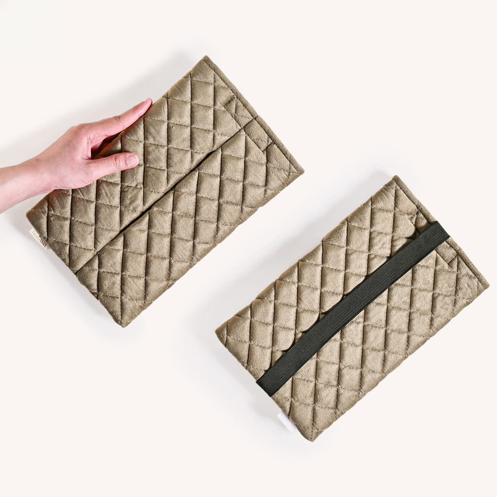 Set Of 2 Car Tissue Holders With Adjustable Straps Nestasia