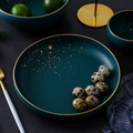 Cara Pasta Plate Midnight Green Nestasia