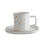 Cara White Cup and Saucer Nestasia