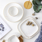 Cara White Salad Plate Nestasia
