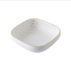 Cara White Square Serving Bowl Nestasia