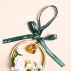 White Blooms DIY Hanging Car Accessory For Mirror Nestasia