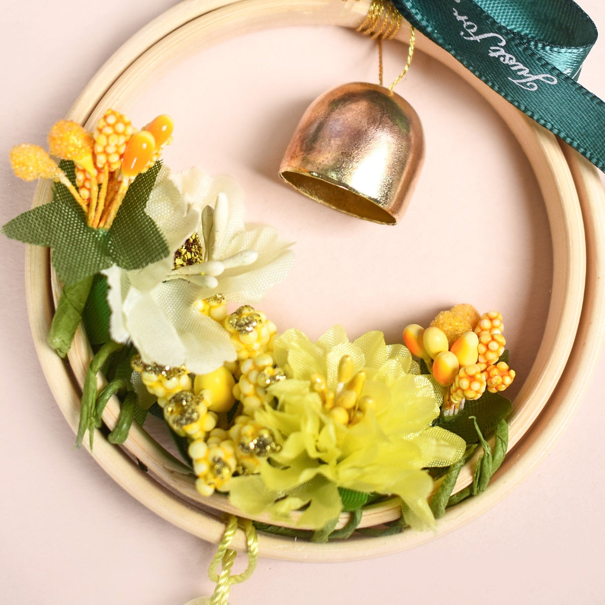 DIY Flower Car Charm For Rearview Mirror Nestasia