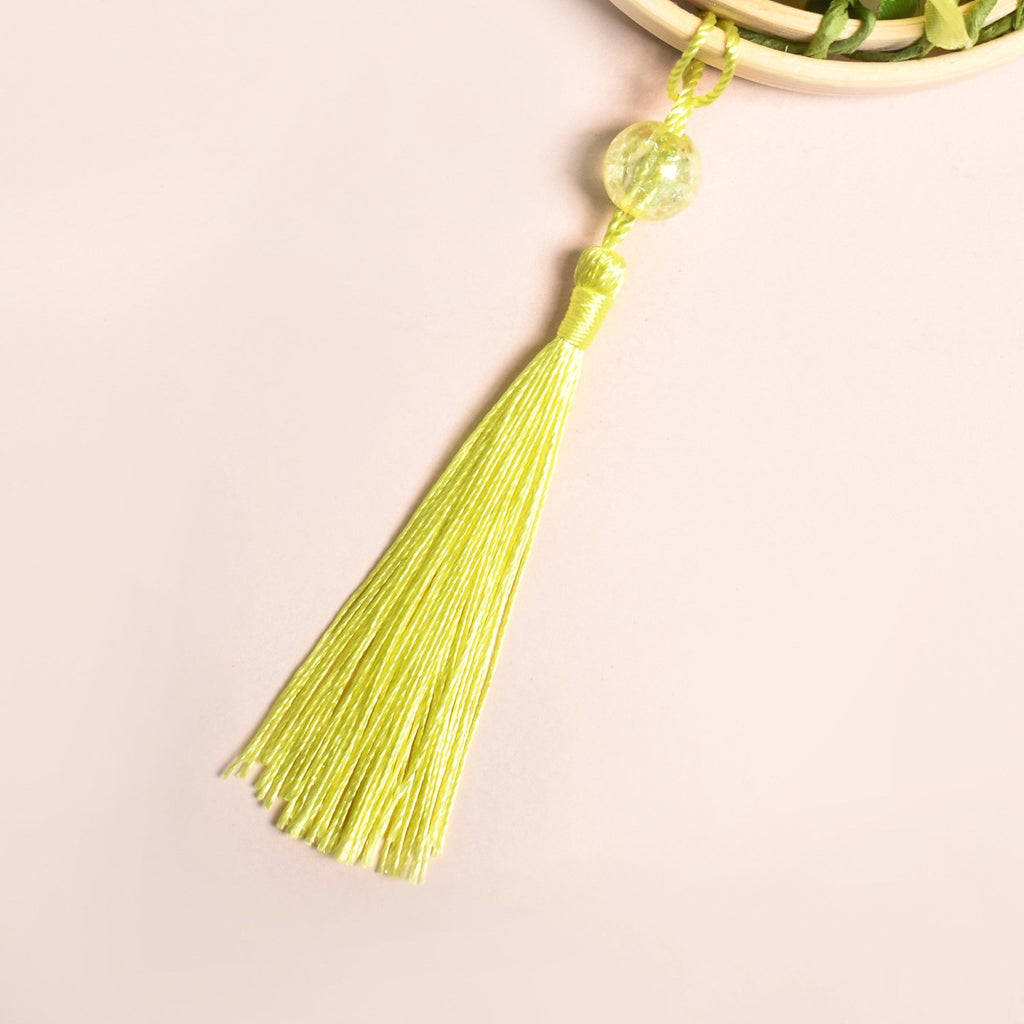 DIY Flower Car Charm For Rearview Mirror Nestasia