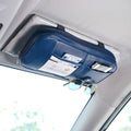 Multipurpose Car Sun Visor Organizer Blue Nestasia