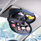 Multipurpose Car Sun Visor Organizer Blue Nestasia
