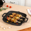 Cast Iron Grilling Pan With Side Handles Nestasia