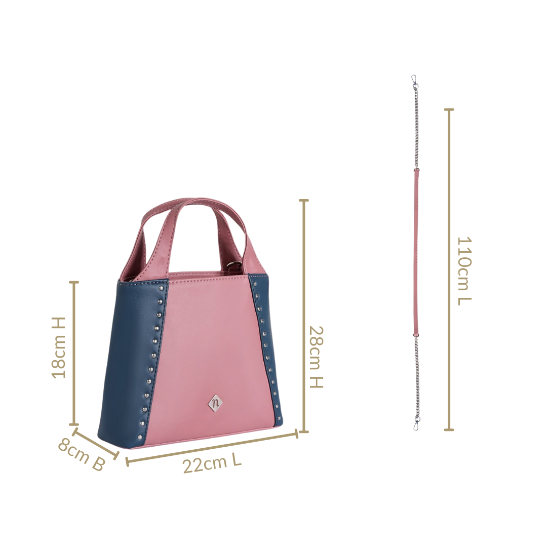 Celestia Chic Handbag With Detachable Sling Nestasia
