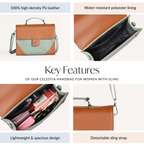 Celestia Handbag For Women With Sling Nestasia