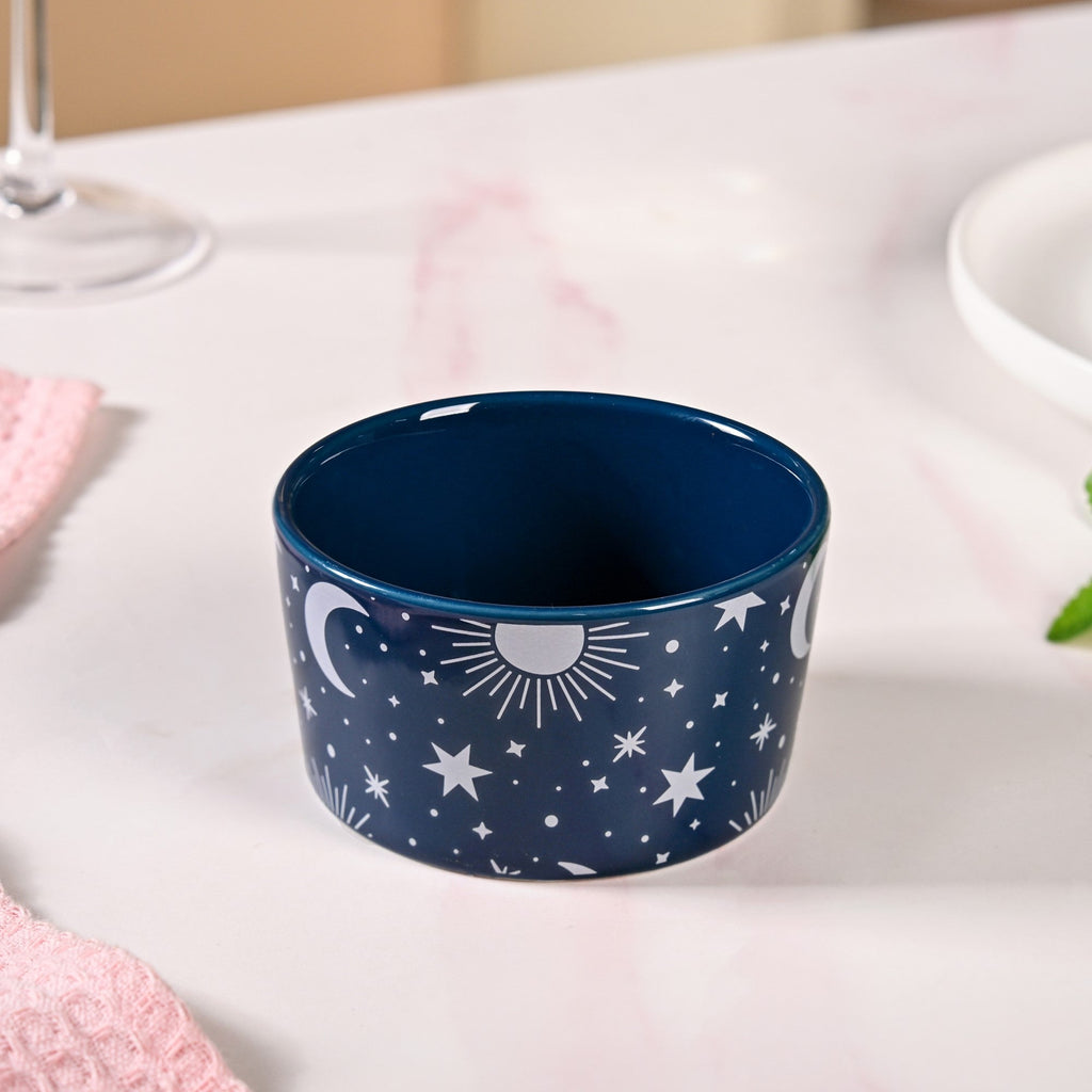 Celestial Charm Serving Platter With Bowls Set Of 5 Nestasia