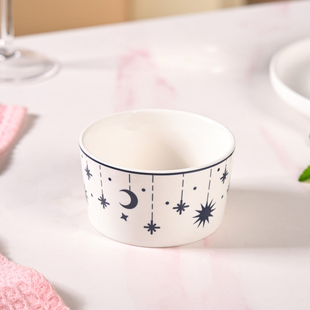 Celestial Charm Serving Platter With Bowls Set Of 5 Nestasia