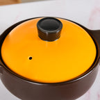 Clementine Ceramic Tureen Cooking Pot With Lid 2300ml Nestasia