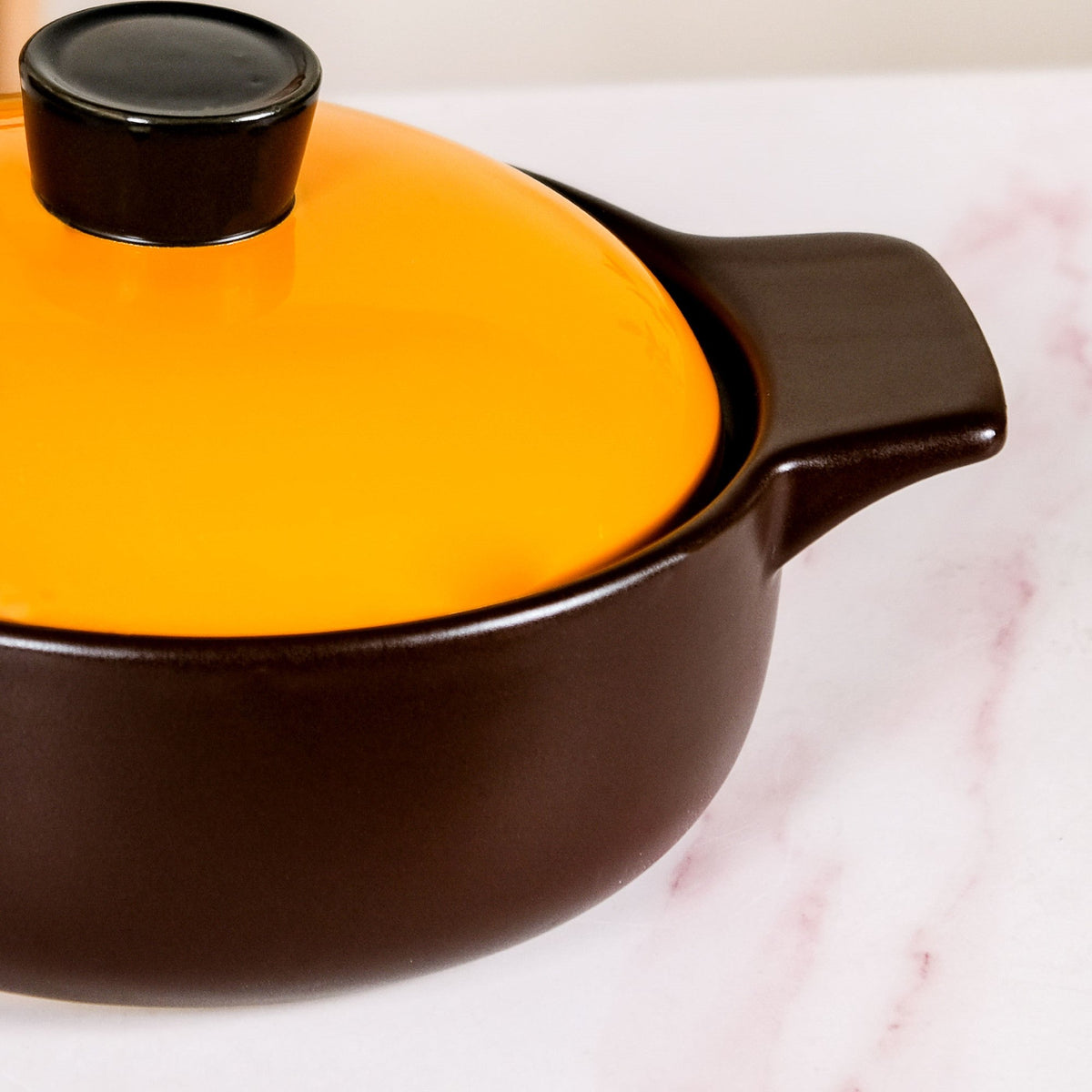 Clementine Ceramic Tureen Cooking Pot With Lid 2300ml Nestasia