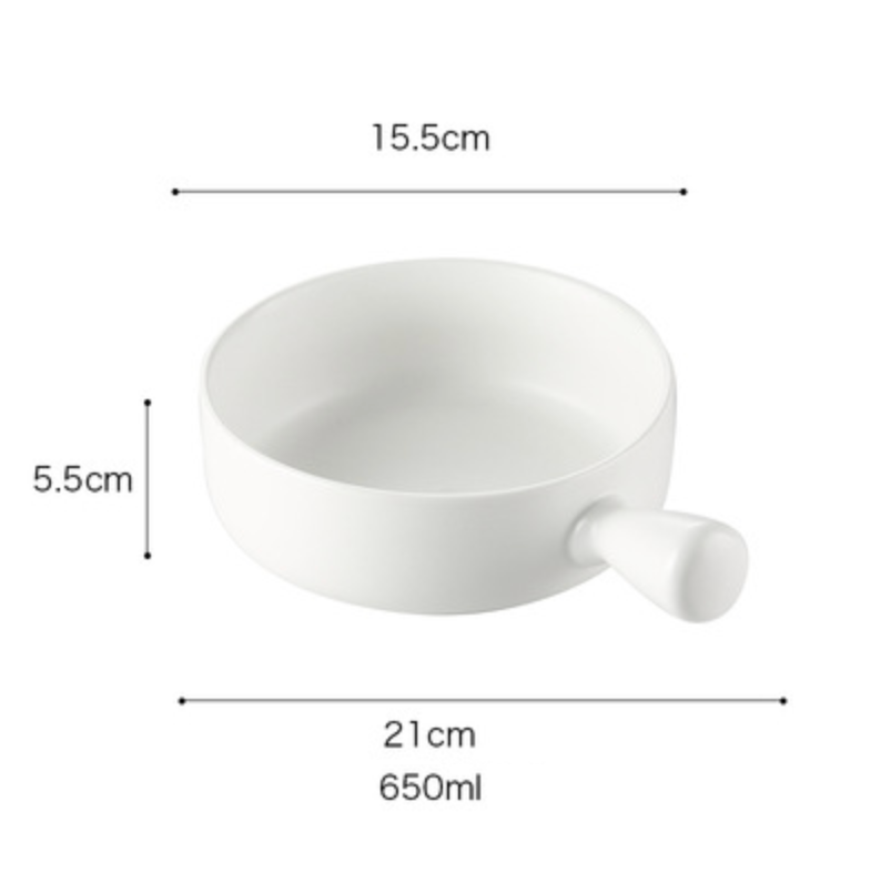 Ceramic Baking Bowl Nestasia
