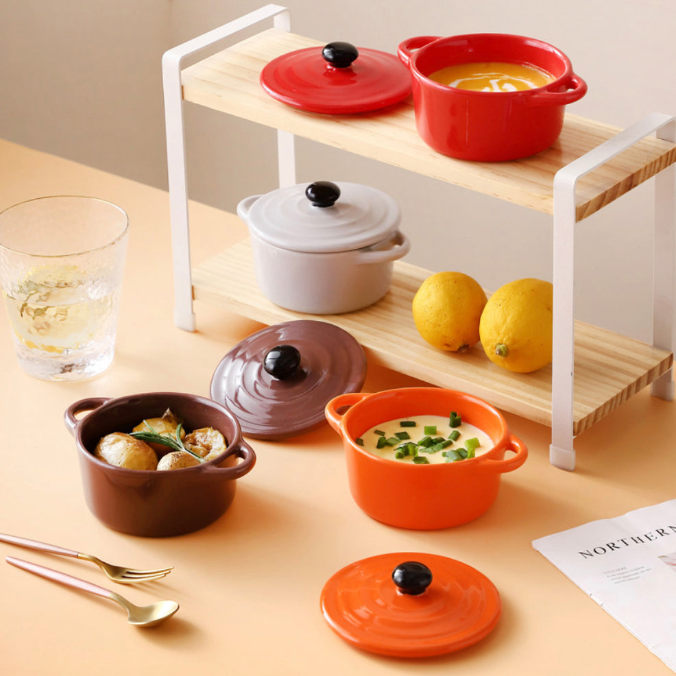 Ceramic Casserole With Lid Nestasia