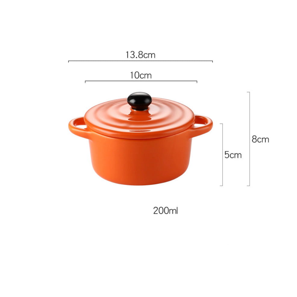 Ceramic Casserole With Lid Nestasia