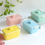 Ceramic Pastel Bowl- Rectangle Nestasia