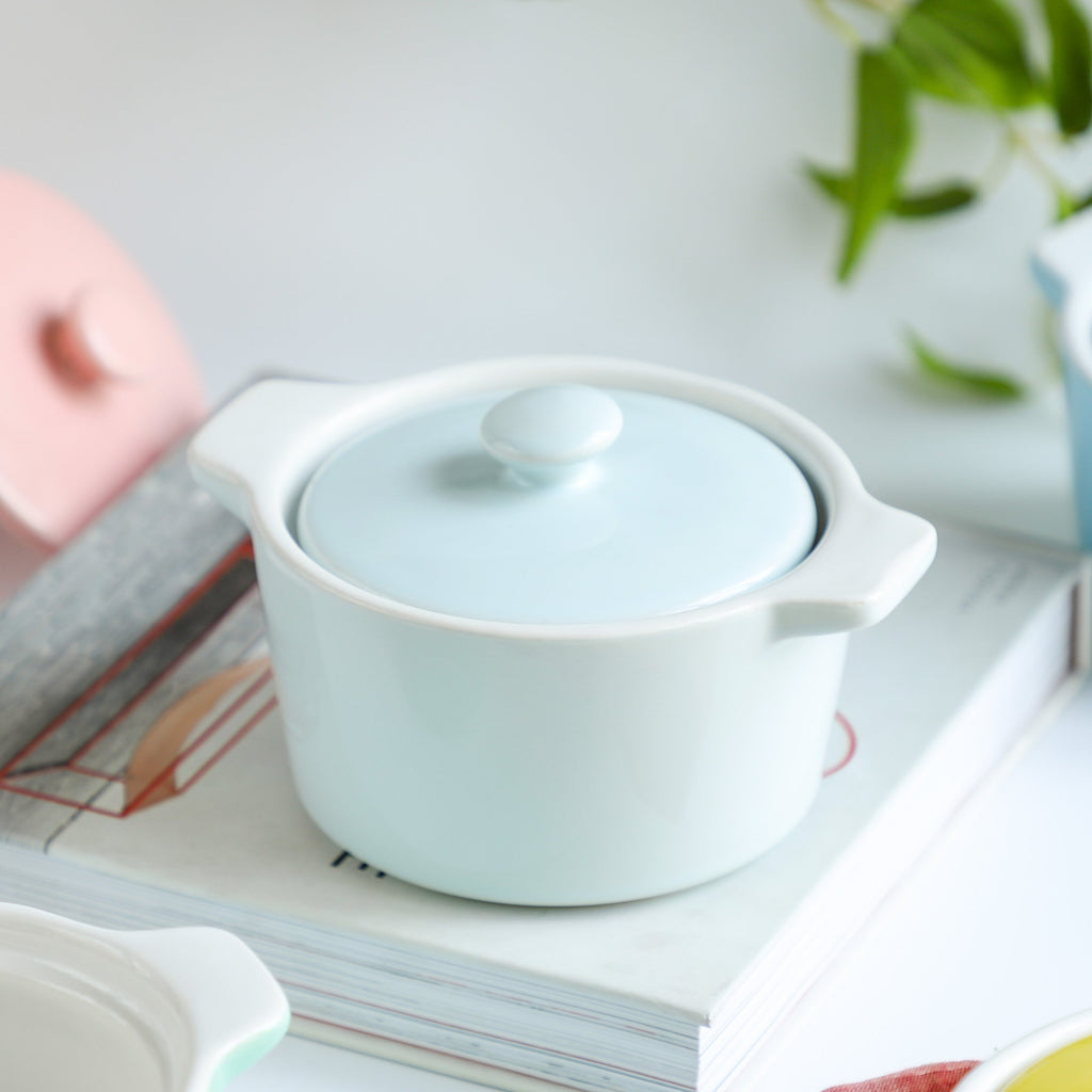 Ceramic Pastel Bowl- Round Nestasia