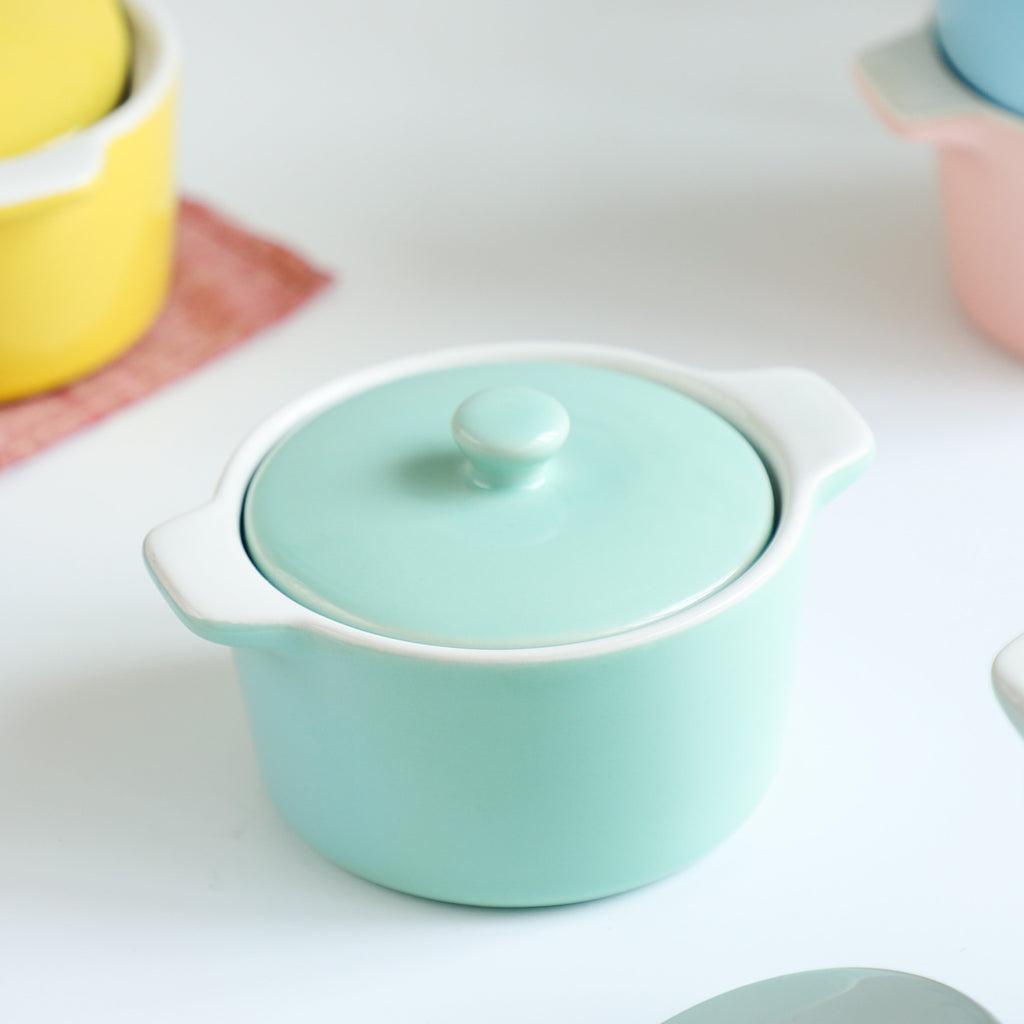 Ceramic Pastel Bowl- Round Nestasia