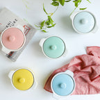 Ceramic Pastel Bowl- Round Nestasia