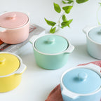 Ceramic Pastel Bowl- Round Nestasia