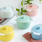Ceramic Pastel Bowl- Round Nestasia
