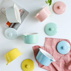Ceramic Pastel Bowl- Round Nestasia