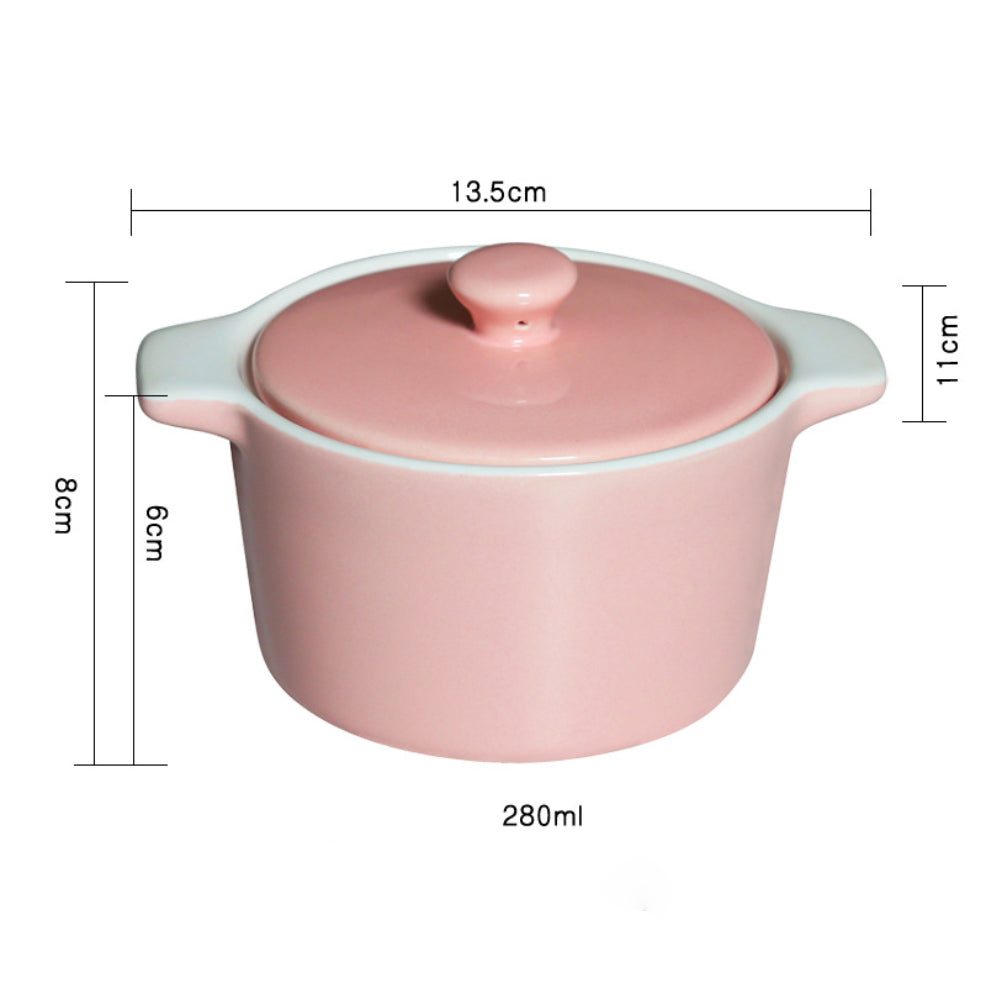 Ceramic Pastel Bowl- Round Nestasia