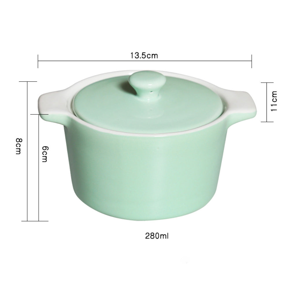 Ceramic Pastel Bowl- Round Nestasia