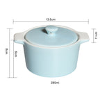 Ceramic Pastel Bowl- Round Nestasia