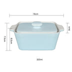 Ceramic Pastel Bowl- Rectangle Nestasia