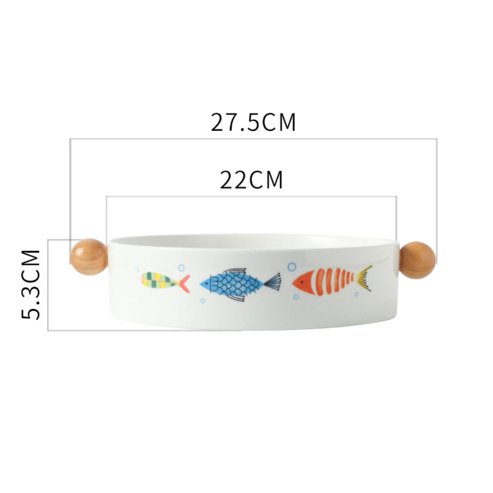 Ceramic Salad Bowl Nestasia
