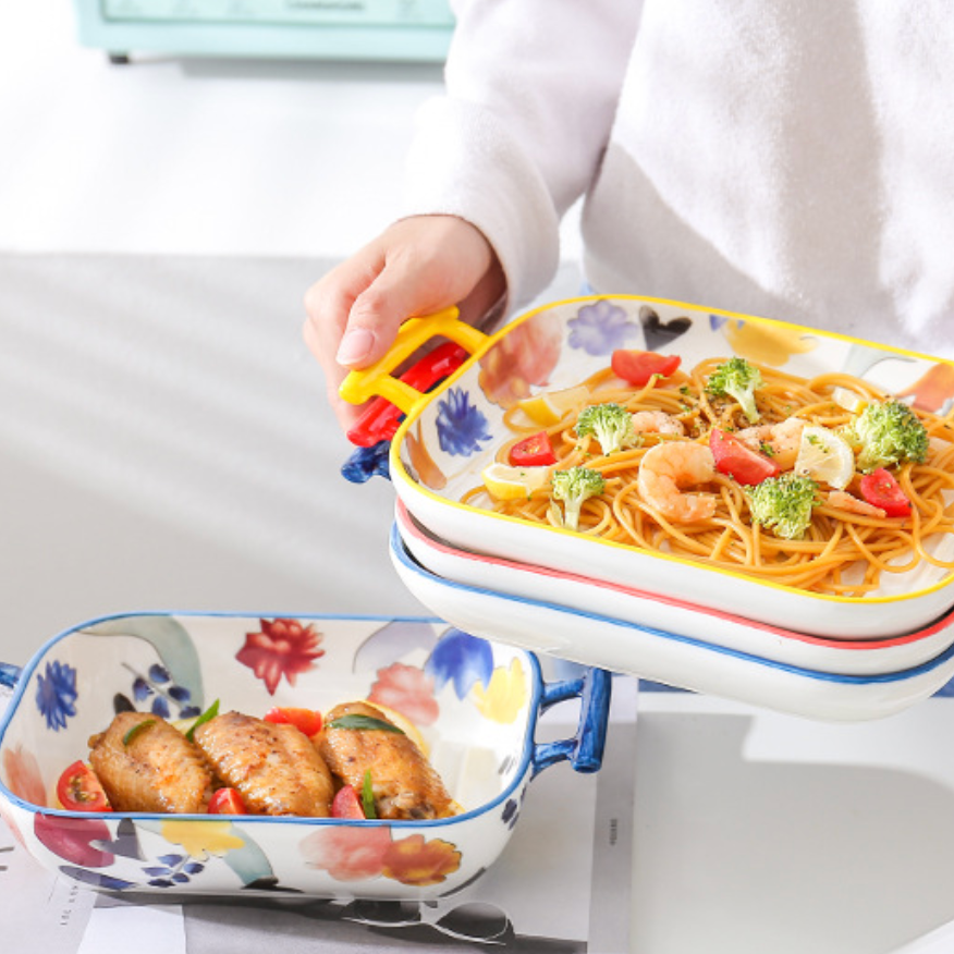 Floral Baking Deep Dish Nestasia