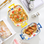 Floral Baking Deep Dish Nestasia