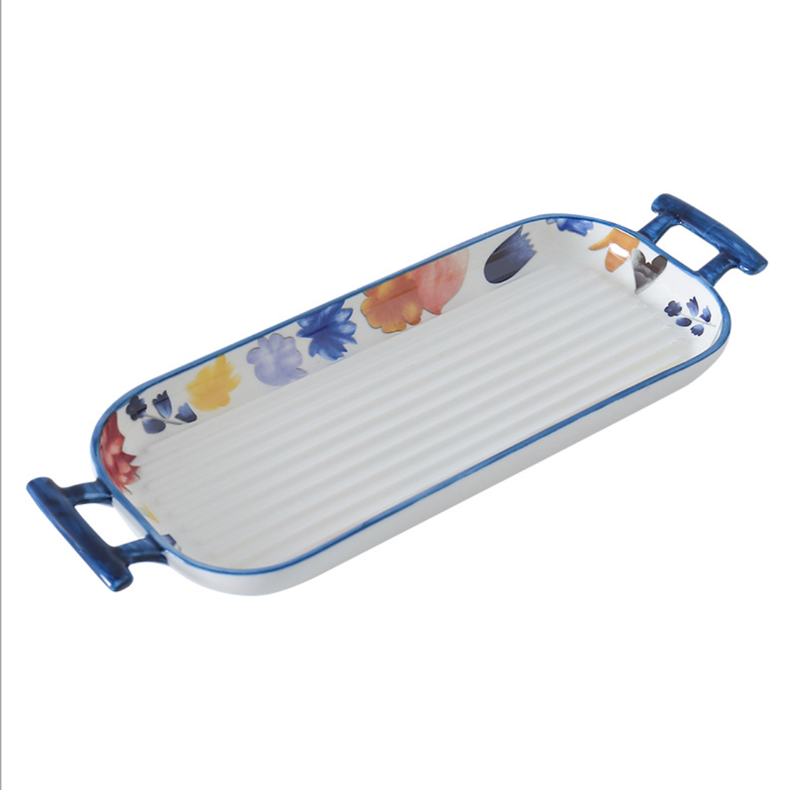 Floral Baking Dish Long Nestasia