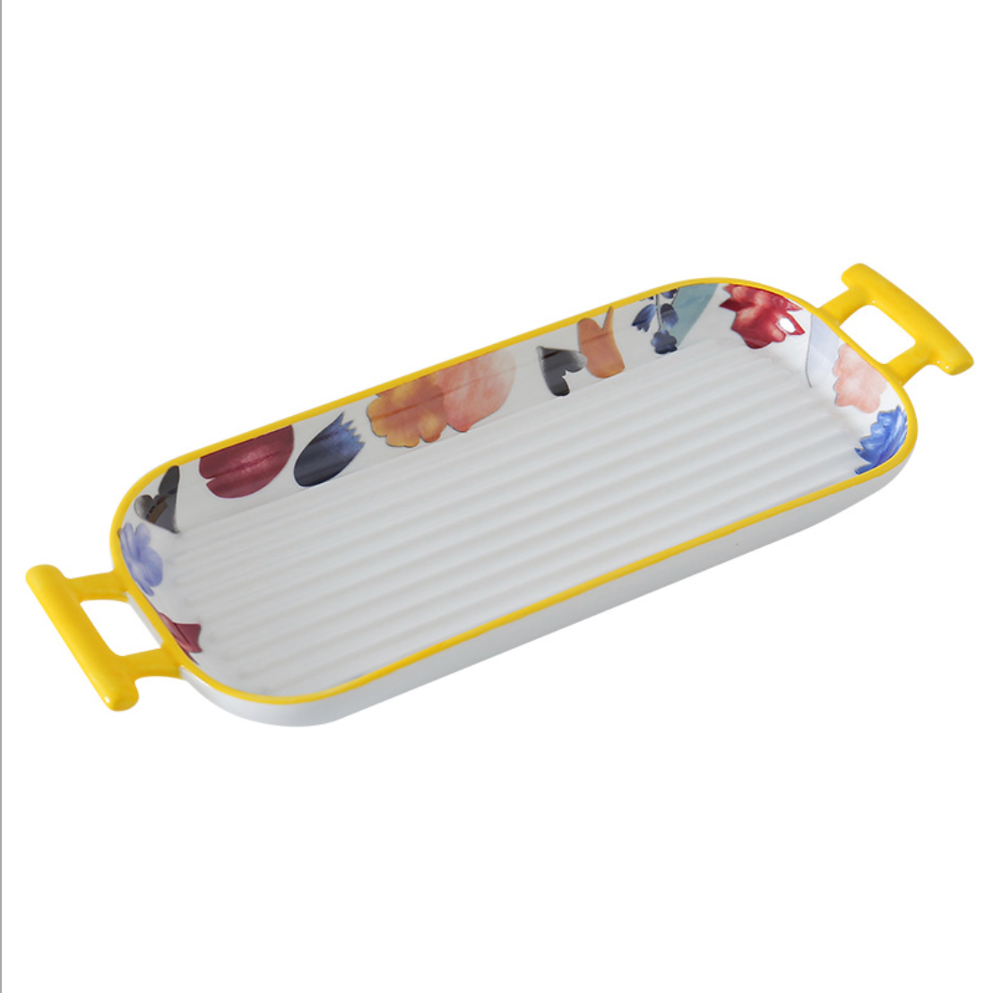 Floral Baking Dish Long Nestasia