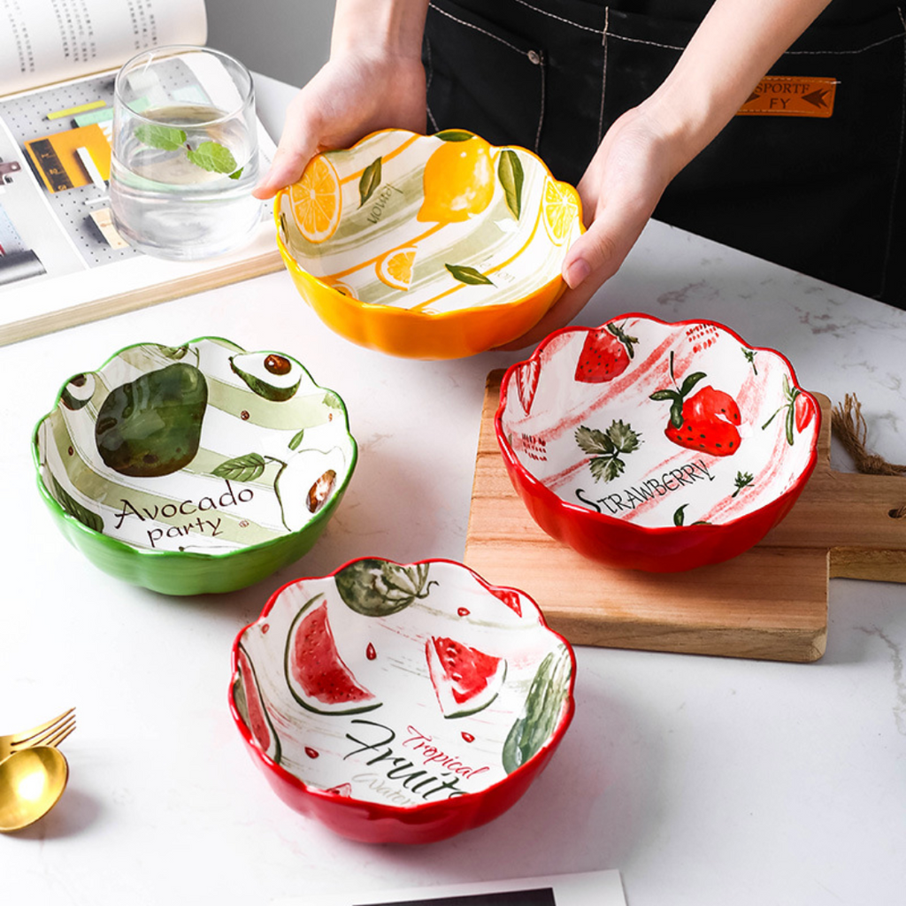 Ceramic Fruit Bowl 530 ml Nestasia