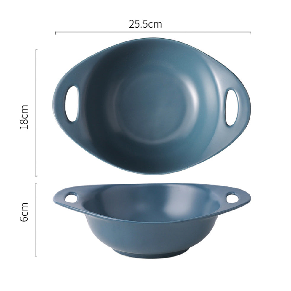 Baking Bowl With Handles Large Nestasia