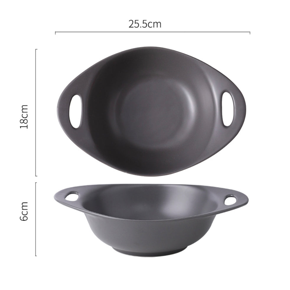 Baking Bowl With Handles Large Nestasia